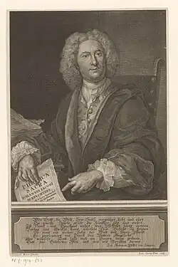 Johann Andreas Pintzen Portrét J. A. Pfeffela
