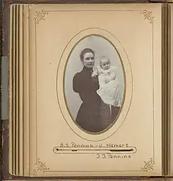 S. S. Pennink – v. Hemert en Jaap Pennink, portrét