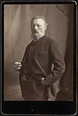 Portrett av Christian Meyer Ross (1843-1904)