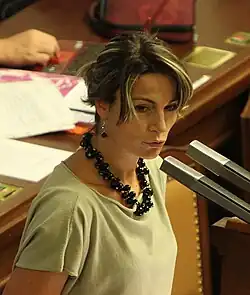 Poslankyně Ivana Weberová 20. srpna 2013