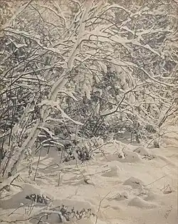 Snow Covered Branches, 1905