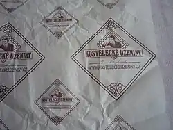 Potravinářský obalový materiál Kosteleckých uzenin