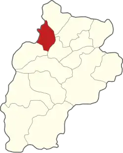 Gmina Łodygowice na mapě