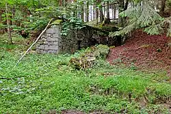 pozůstatky mlýna na Lobezském potoce