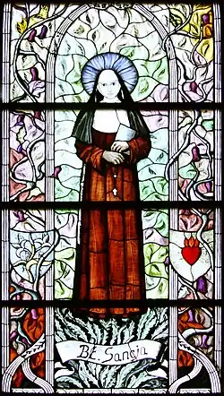 Vitráž v kostele sv. Vojtěcha v Poznani