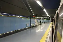 Nástupiště stanice