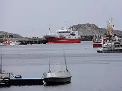 Přístrav Sørvær na ostrově Sørøya