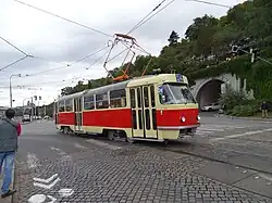 Tatra T3, jedno z designových děl Františka Kardause