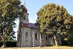 Kostel Narození Panny Marie v Pržně