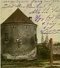 Prašná věž v Kadani (kolem 1900)