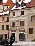 Pohled na dům z Velkého náměstí