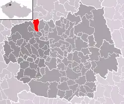 Prackovice nad Labem na mapě