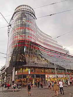 Zlatý Anděl od severovýchodu