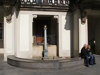 Orlí kašna, 3. nádvoří, 1927-28