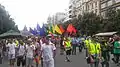 Průvod Prague Pride 2016 na Václavském náměstí