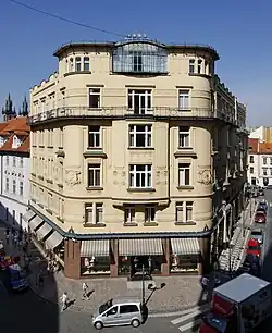 1903–1904 Nájemní dům, Praha, U Prašné brány 1