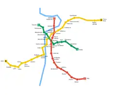 Pražské metro od 7. listopadu 1998