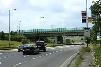 Českobrodská ulice v Běchovicích