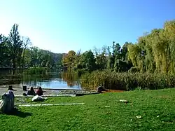 Jezírko v Královské oboře