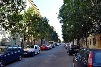 Ulice Jana Zajíce v Bubenči