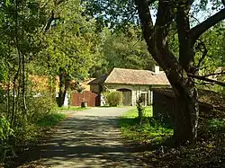 Stavení uprostřed lesa