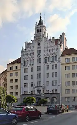 Husův sbor v Dejvicích (ústředí CČSH) v roce 2009