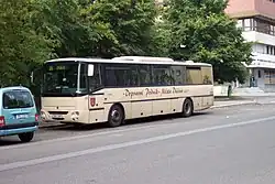Děčínský autobus Karosa C 956 v Praze