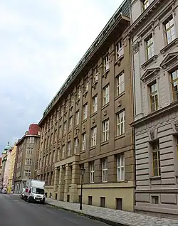 Sídlo soudu v Dušní 17, Praha 1