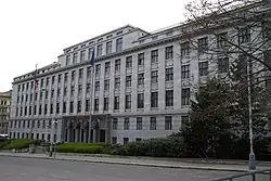 Sídlo ministerstva v Praze na Těšnově