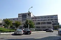 Budova Elektrických podniků v Praze–Holešovicích (2012)