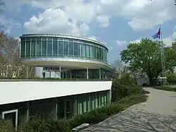 Praha, Holešovice, budova Expo 58 II.JPG