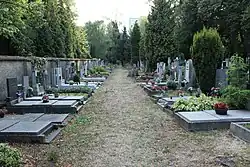 Kobyliský hřbitov (srpen 2015)