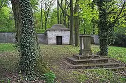 Praha, Liboc, Bývalý hřbitov roku 2012