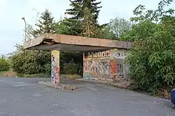 bývalá čerpací stanice