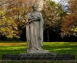 Praha, Nové Město, pomník Otýlie Sklenářové-Malé