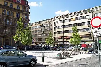 Petrské náměstí, pohled od jihu