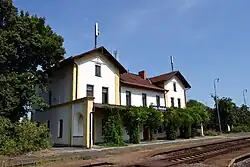 Praha, Satalice, railway station 03.JPG