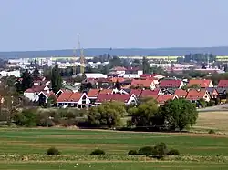 Pohled na Uhříněves od západu