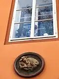 Detail na Domě U Zlatého beránka