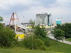 Pohled na most z Roztyl, 2012