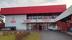 Plavecký stadión SK Slavia Eden ve Vršovicích