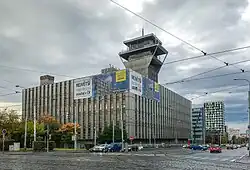 Budova SPT Telecom (CETIN) v Olšanské ulici v Praze 3-Žižkově