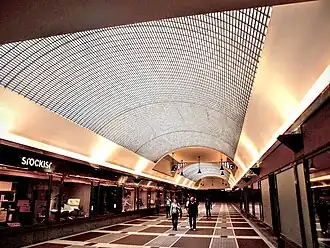 Průchozí část pasáže