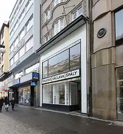 1938 Vilímkovo knihkupectví, dnes Galerie Václava Špály