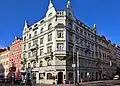 Hotel Union, Ostrčilovo nám., Praha-Nusle