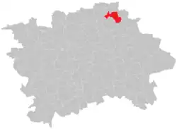 Čakovice na mapě