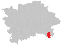 Kolovraty na mapě