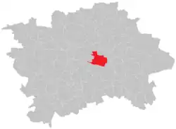 Strašnice na mapě