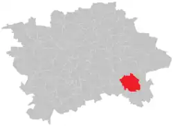 Uhříněves na mapě