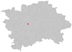 Vyšehrad na mapě